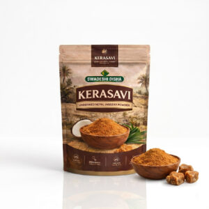 Swadeshi Disha Kerasavi: Premium Unrefined Nepal Jaggery Powder(250g)